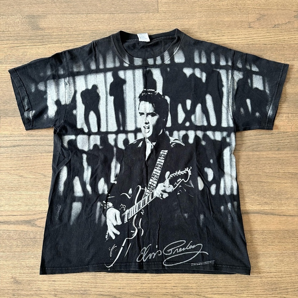 Vintage Elvis T-Shirt-Size Large